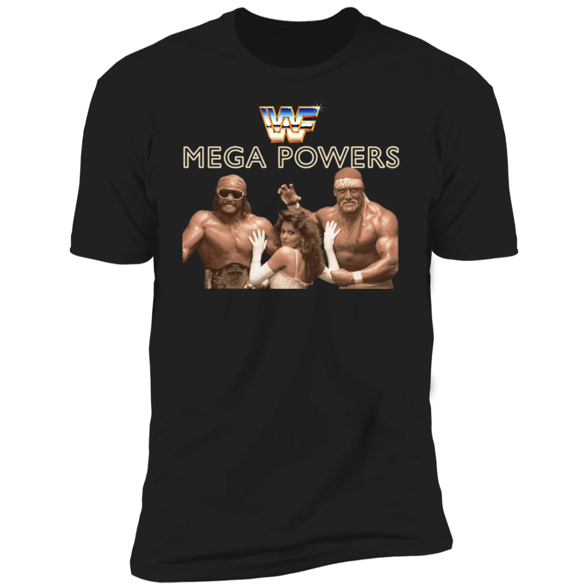 Hulk Hogan – Mega Powers Men’S Premium T-Shirt