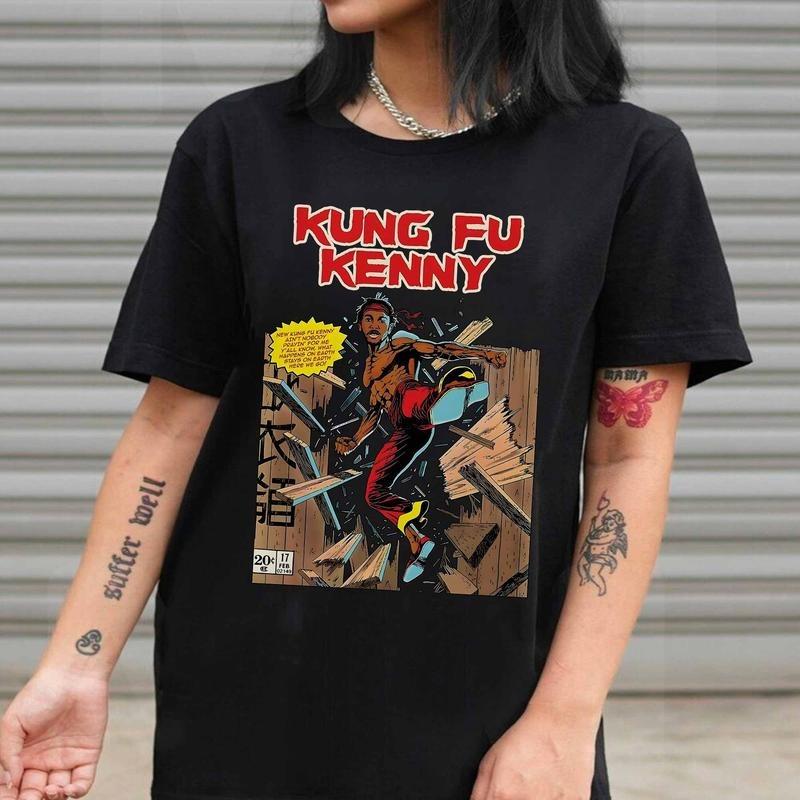 Kendrick Lamar Kung Fu Kenny Shirt, Kendrick Lamar Tee, Treding Shirt, Kung Fu Kenny Tshirt