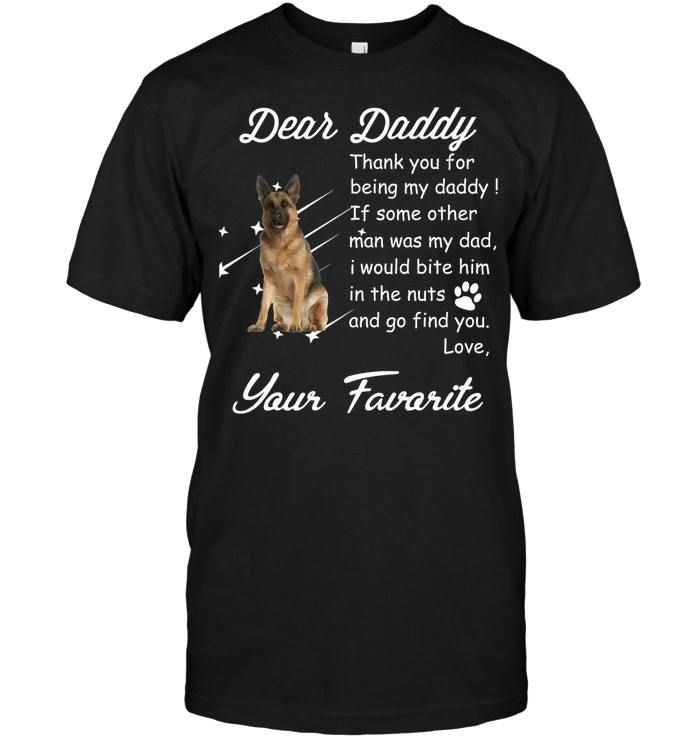 Find Dear Daddy Thank You For Being My Daddy German Shepherd – Eclairtees Store