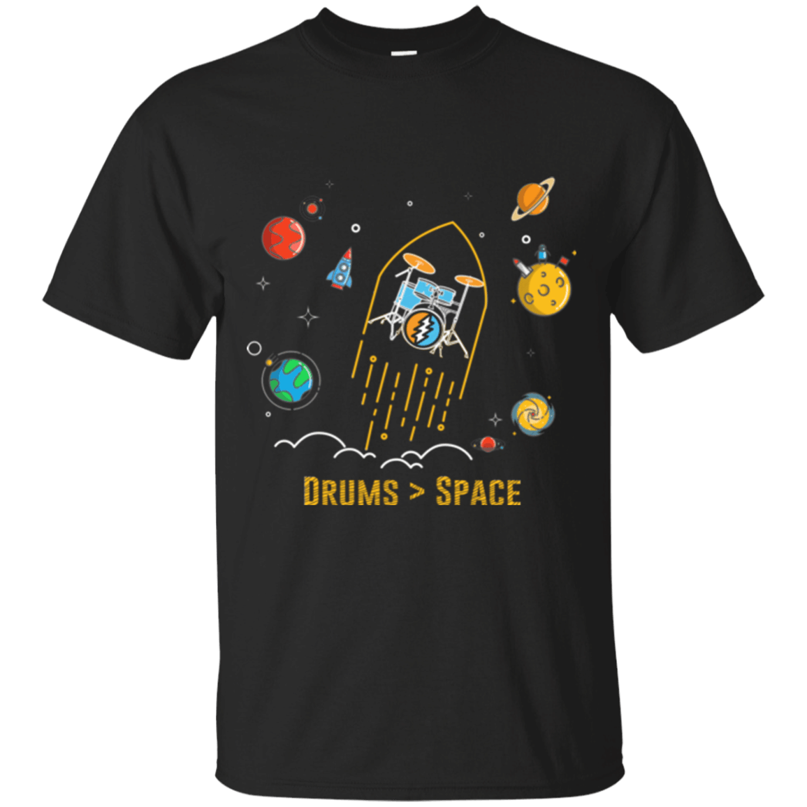 Drums Space Ultra Cotton T-Shirt