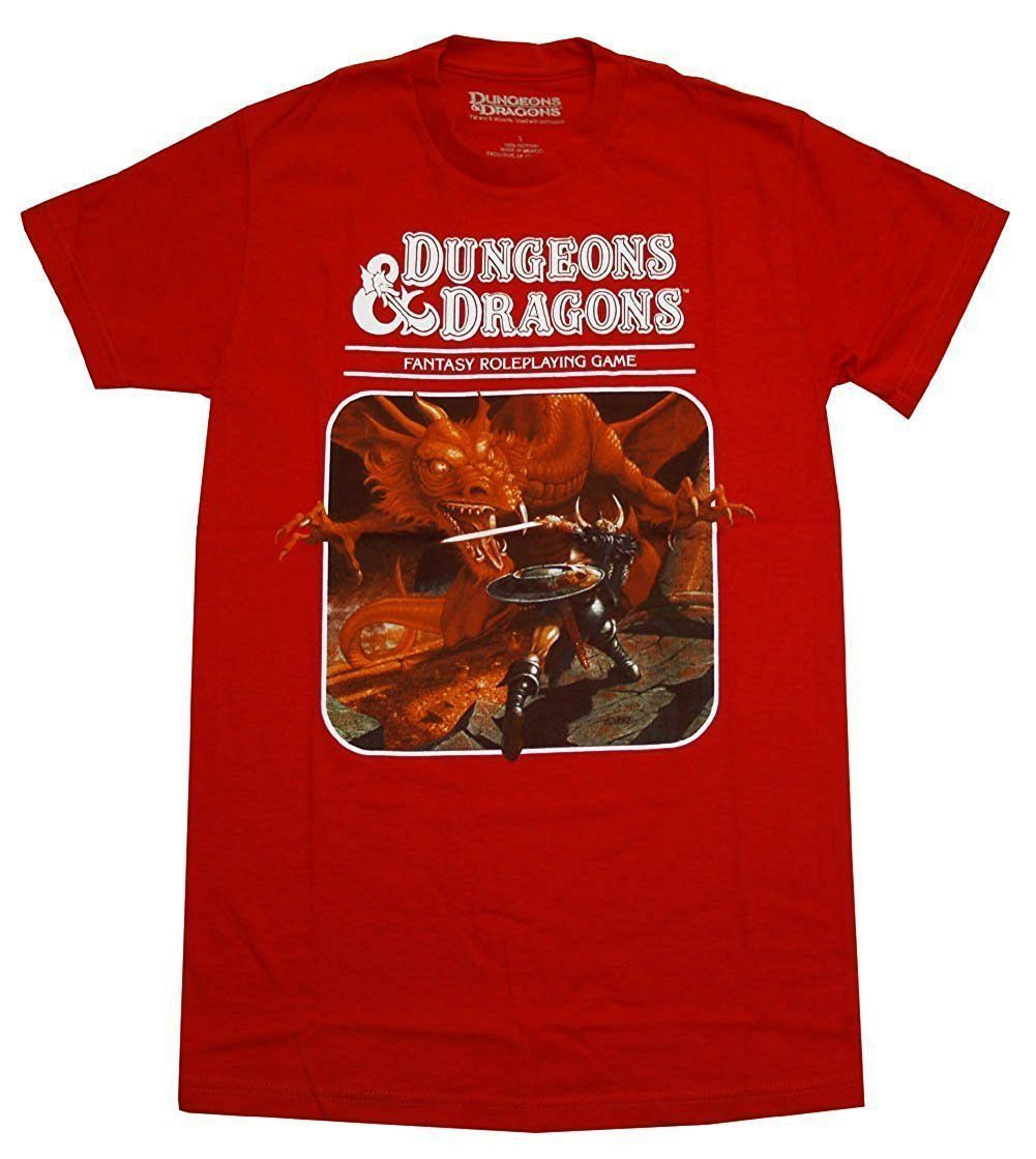 Dungeons & Dragons Fantasy Roleplaying Game Adult T-Shirt