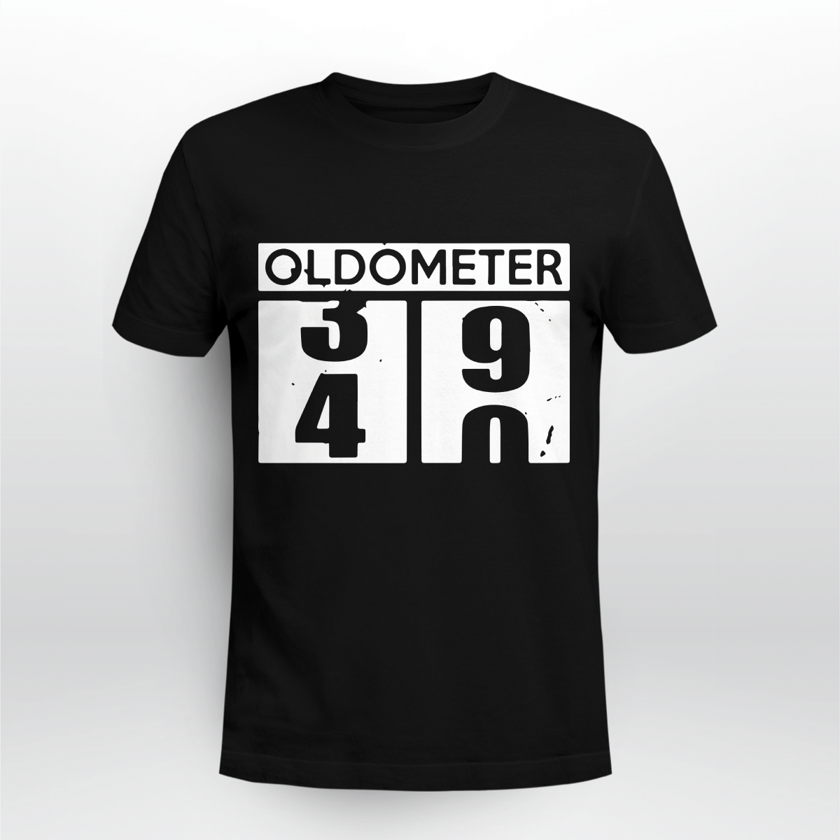 Oldometer 39 40 Funny Birthday Shirt