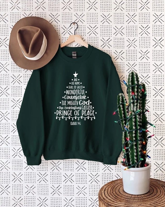 Religious Christmas Sweatshirt, Faith Sweater