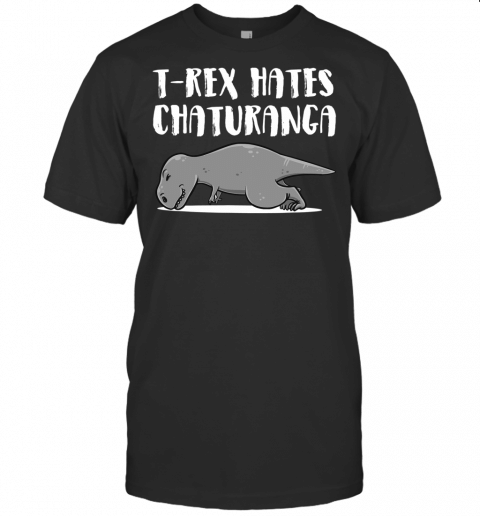 Funny T Rex Dinosaur Yoga Apparel Perfect Present T Shirt