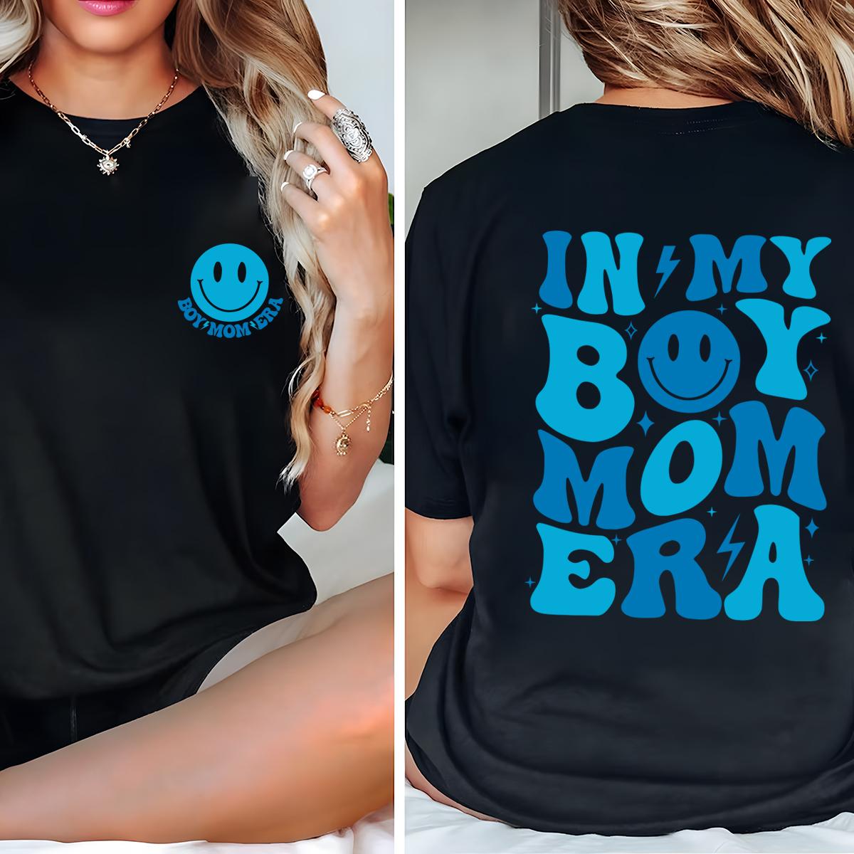 In My Boy Mom Era T Shirt Boy Mama, Versatile Vibes: Graphic Tee, Fit for All