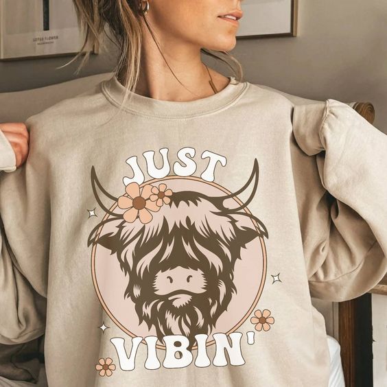 Highland Cow Sweatshirt