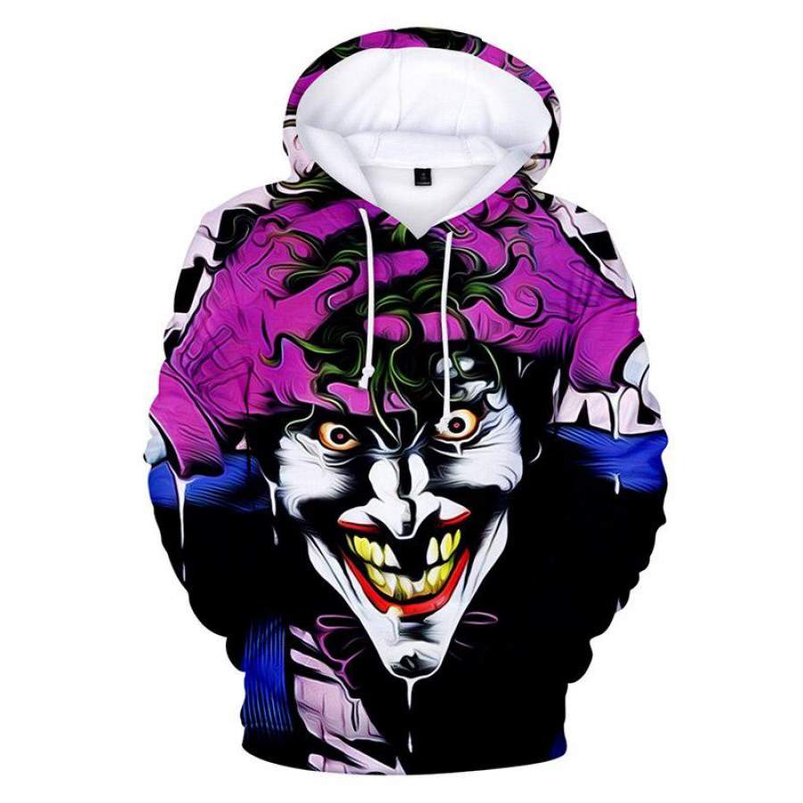 Joker Shirt Suicide Squad 3D Hoodie Printed Cosplay Costume 2019