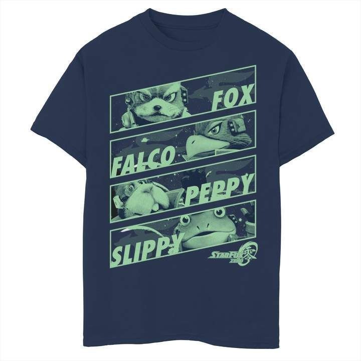 Nintendo Character 8 20 Star Fox Team Shirt