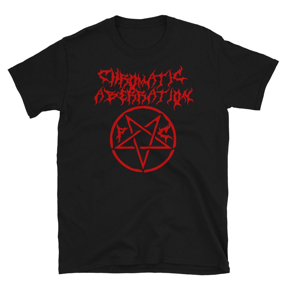 Chromatic Aberration Black Metal – Meme, PC Gaming, Goth, Band T-Shirt