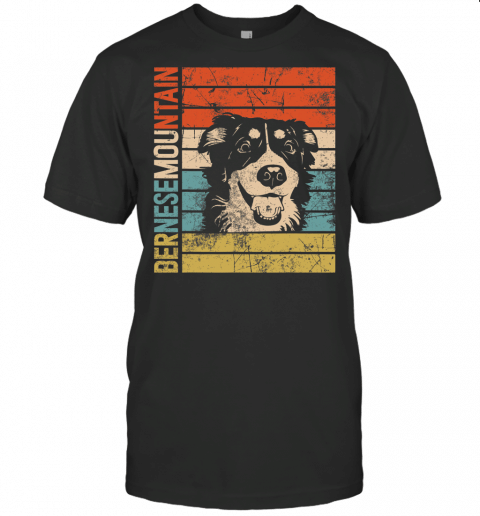 Vintage Bernese Mountain Tee Dog Dad Dog Mom T Shirt