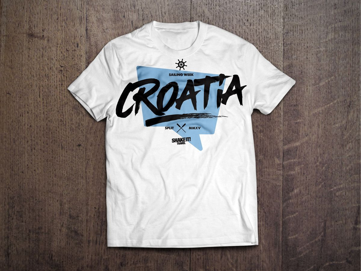 Shake It Sailing Week Chorwacja Katamaranem 2015 Shirt