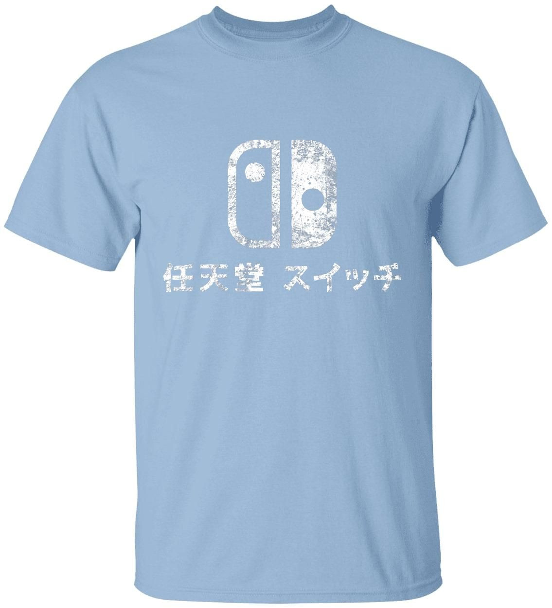 Nintendo – Nintendo Switch Japanese Logo Red Dirty-Youth Shirt