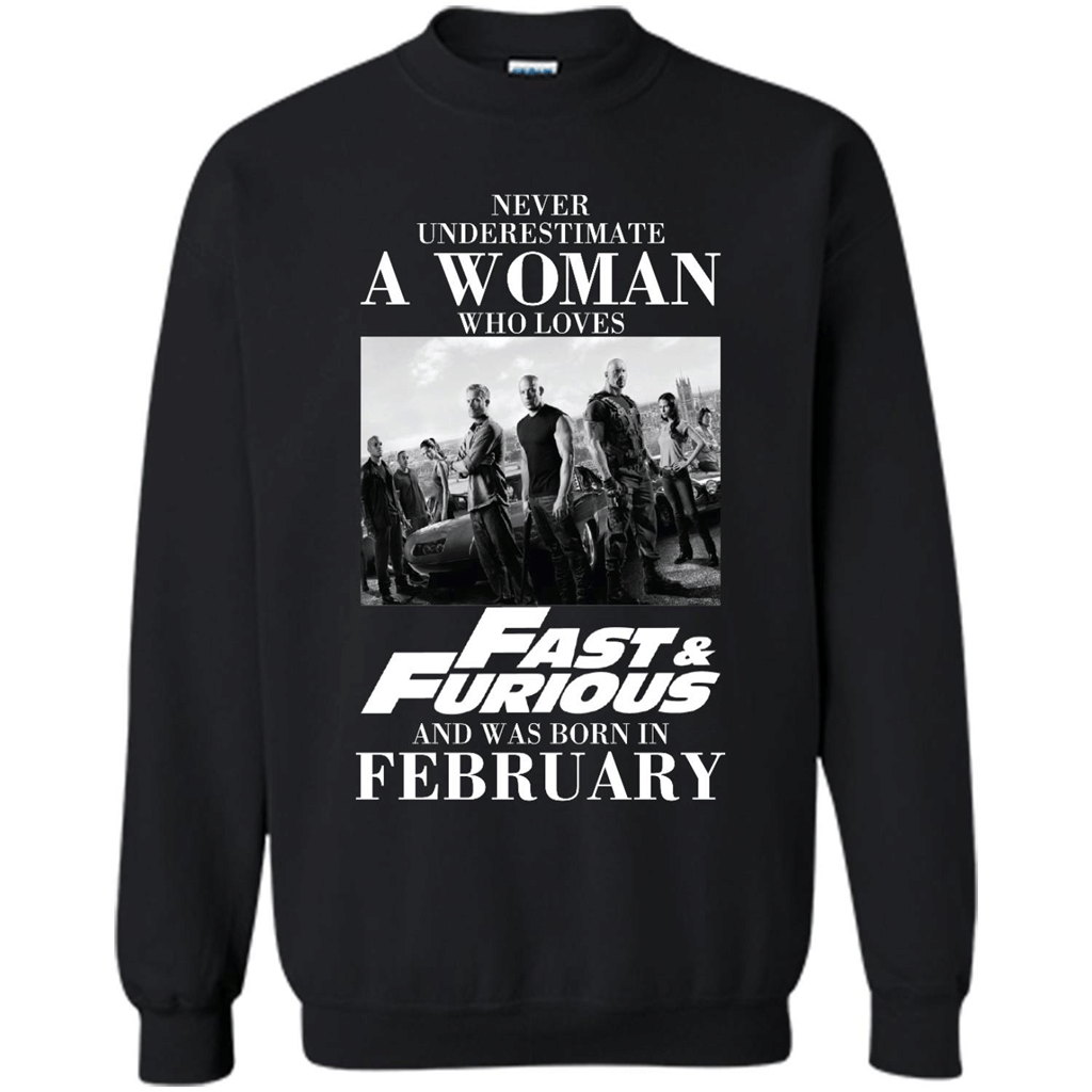 Never Understimate A Woman Who Loves February Shirt