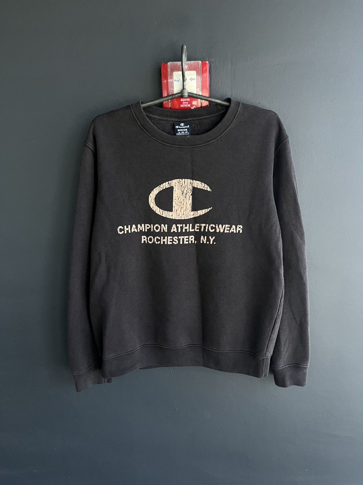 Vintage Y2K Champion Athletic Wear New York Brown Sweatshirt, Shirt Outfit, Gifts For Men, Gifts For Women