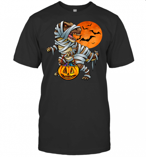 Scary Dinosaur Boys Jackolantern Shirt Dinosaur Pumpkin T Shirt