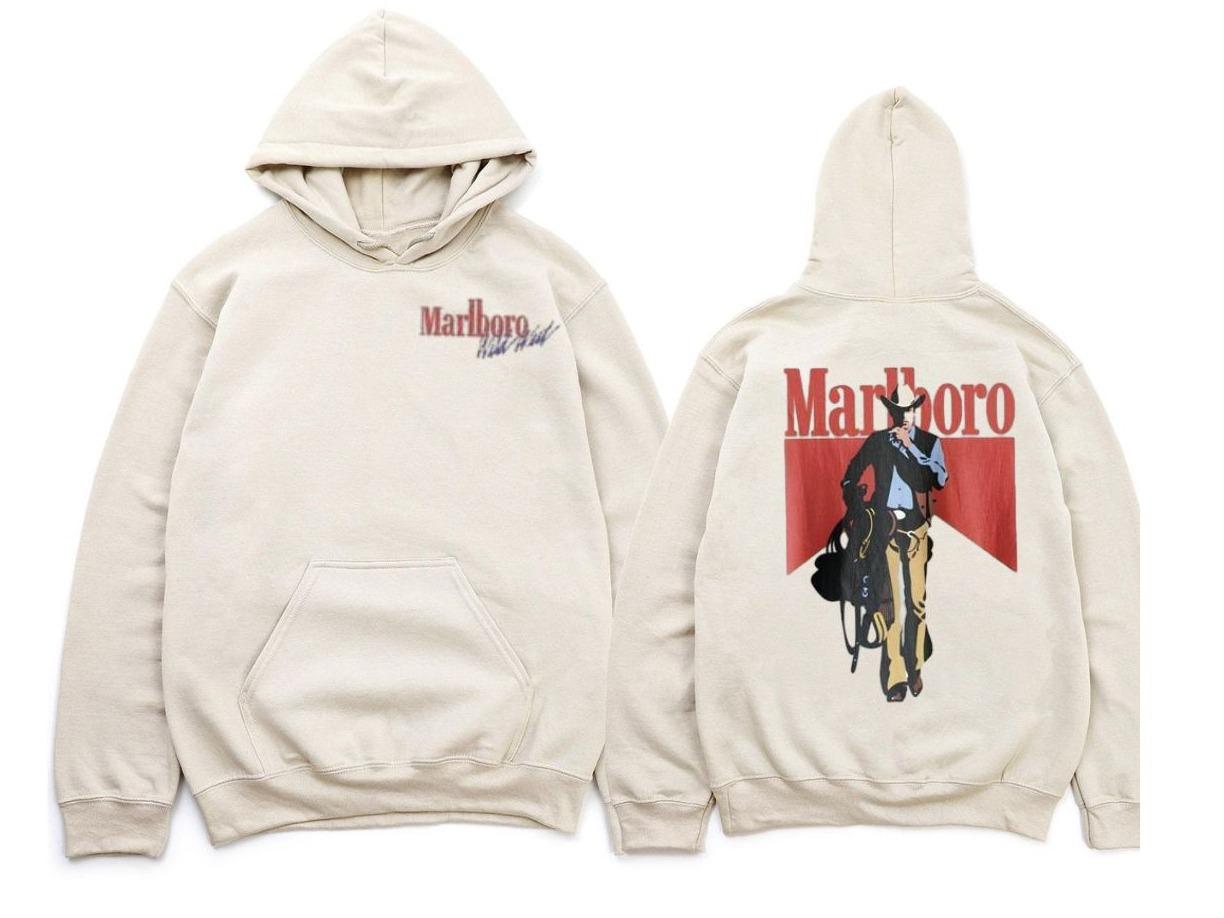 Marlboro cowboy Wild West Shirt , VIntage Cowboy Killer ,2 Side Cowboy Rodeo Hoodie