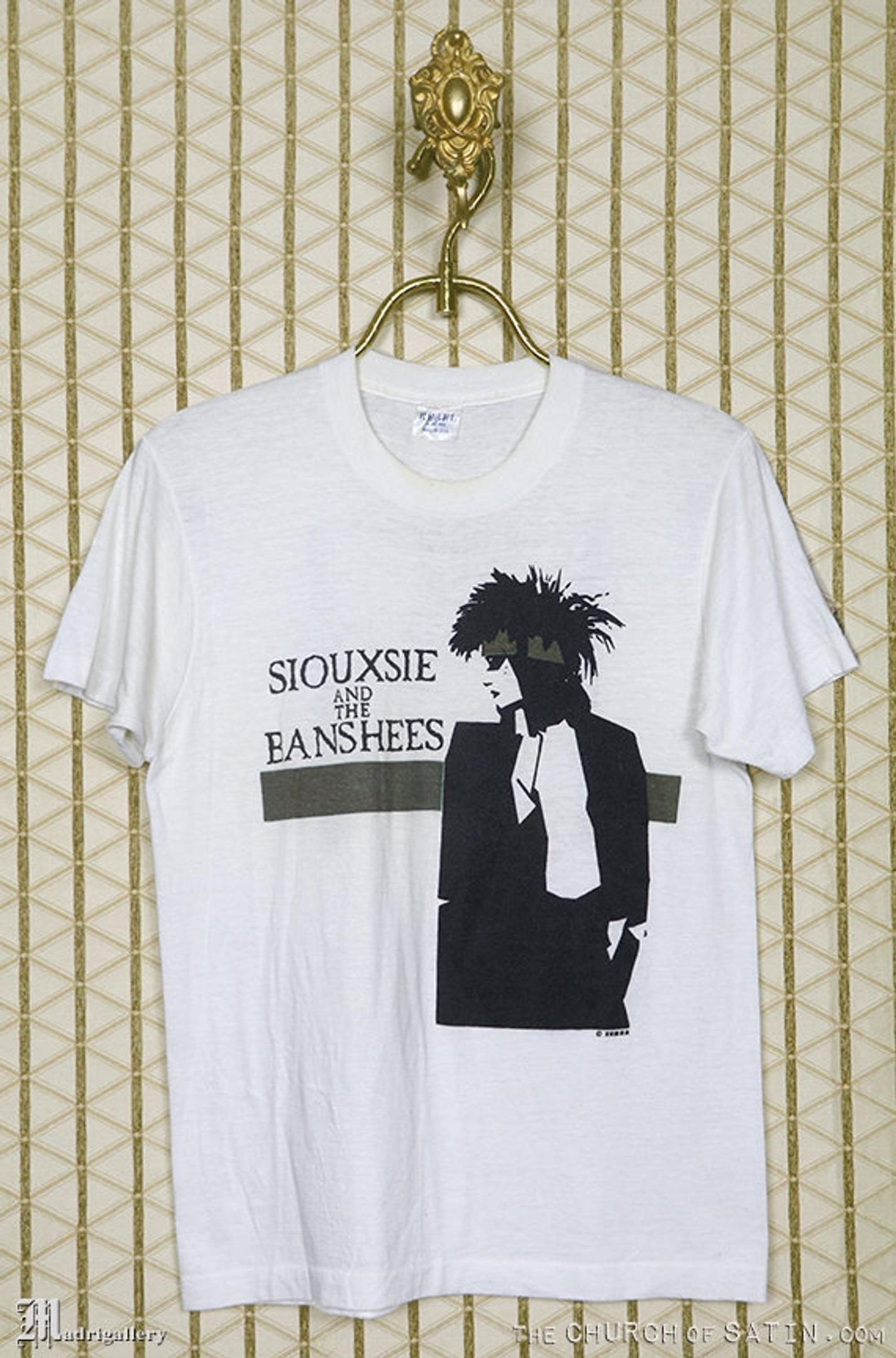 1986 Siouxsie The Banshees Tour T-Shirt Sioux Soft Thin T 1980S 80S Goth Punk Gothic Cure Bauhaus Concert