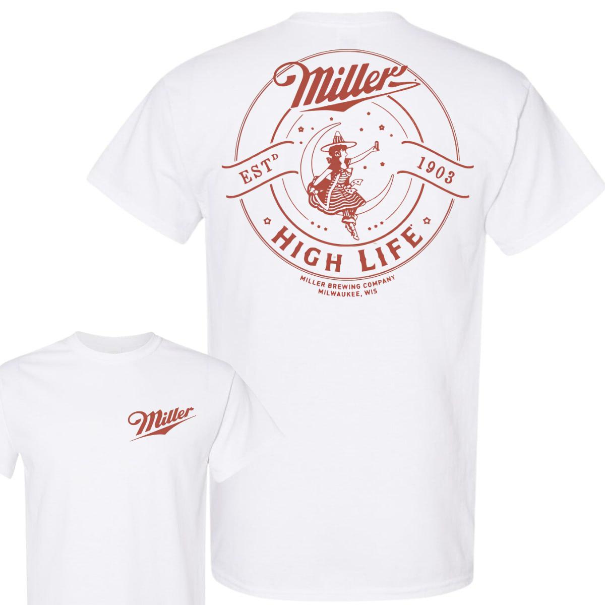 Miller High Life Unisex Shirt | Miller Beer Shirt | Beer Shirt | Miller High Life Shirt | Champagne of Beer Tee | Miller Shirt