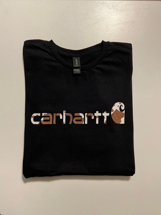 Cow Print Carhartt Tshirt