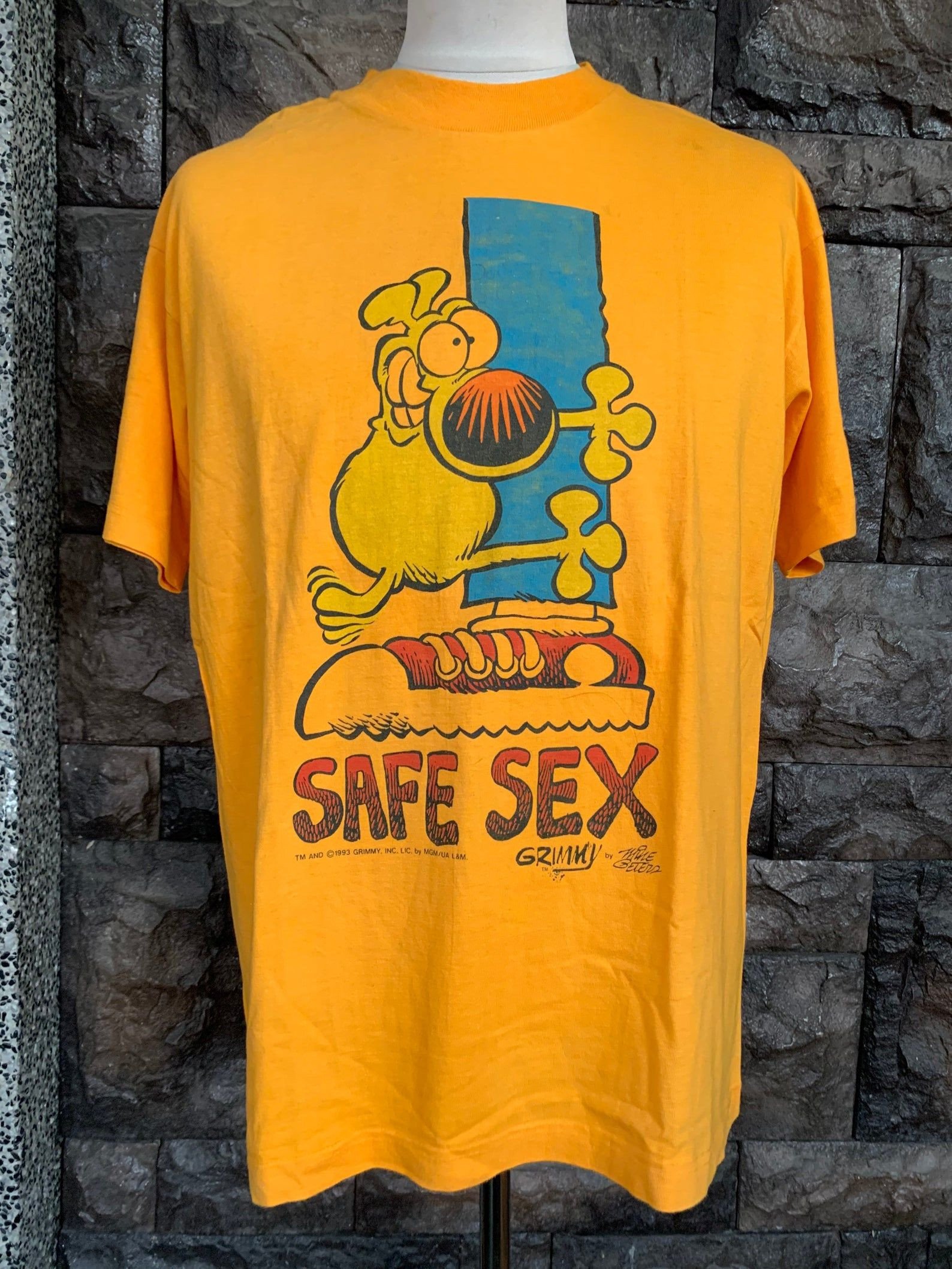 Vintage Safe Sex Grimmy Tshirt