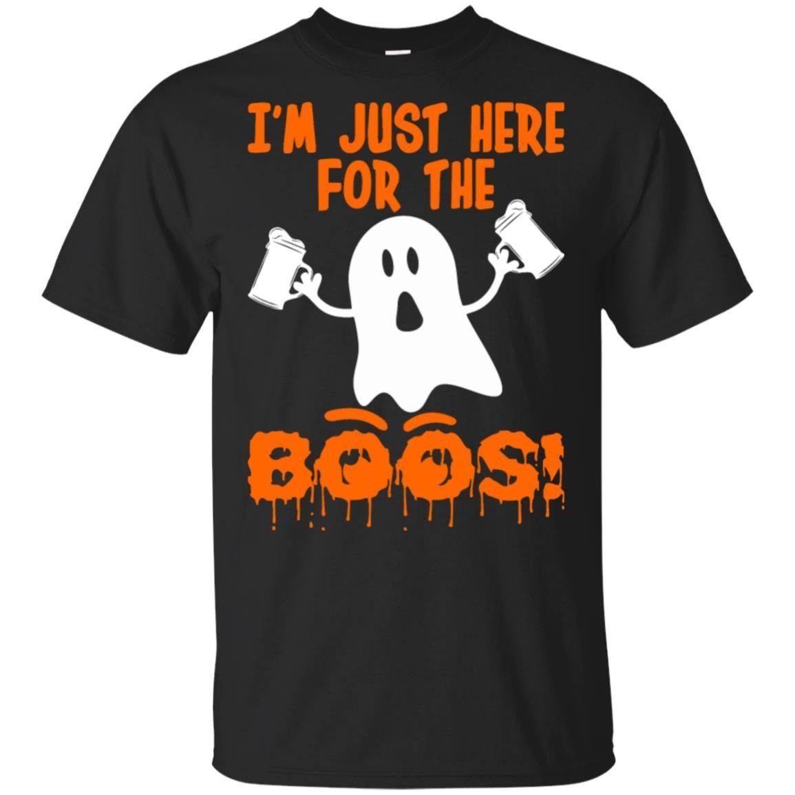 Im Just Here For The Boos Halloween Costume T Shirt