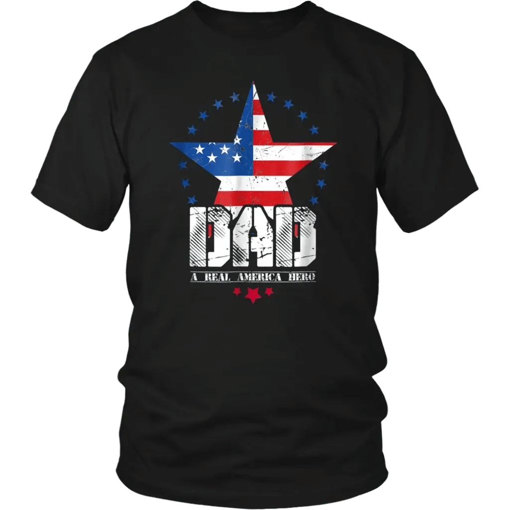 Discover Cool Dad A Real American Hero 2018 T-Shirt