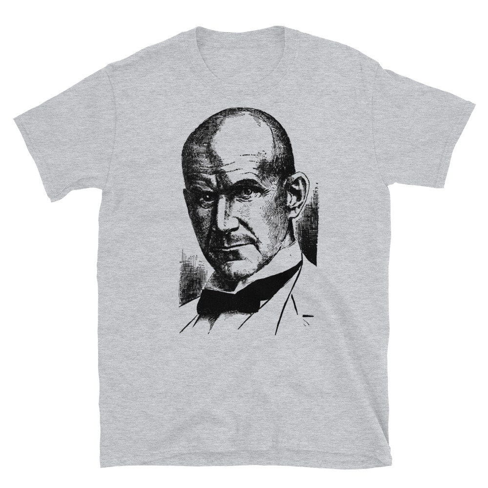 Eugene V. Debs Silhouette – Democratic Socialist, Leftist, Socialism T-Shirt