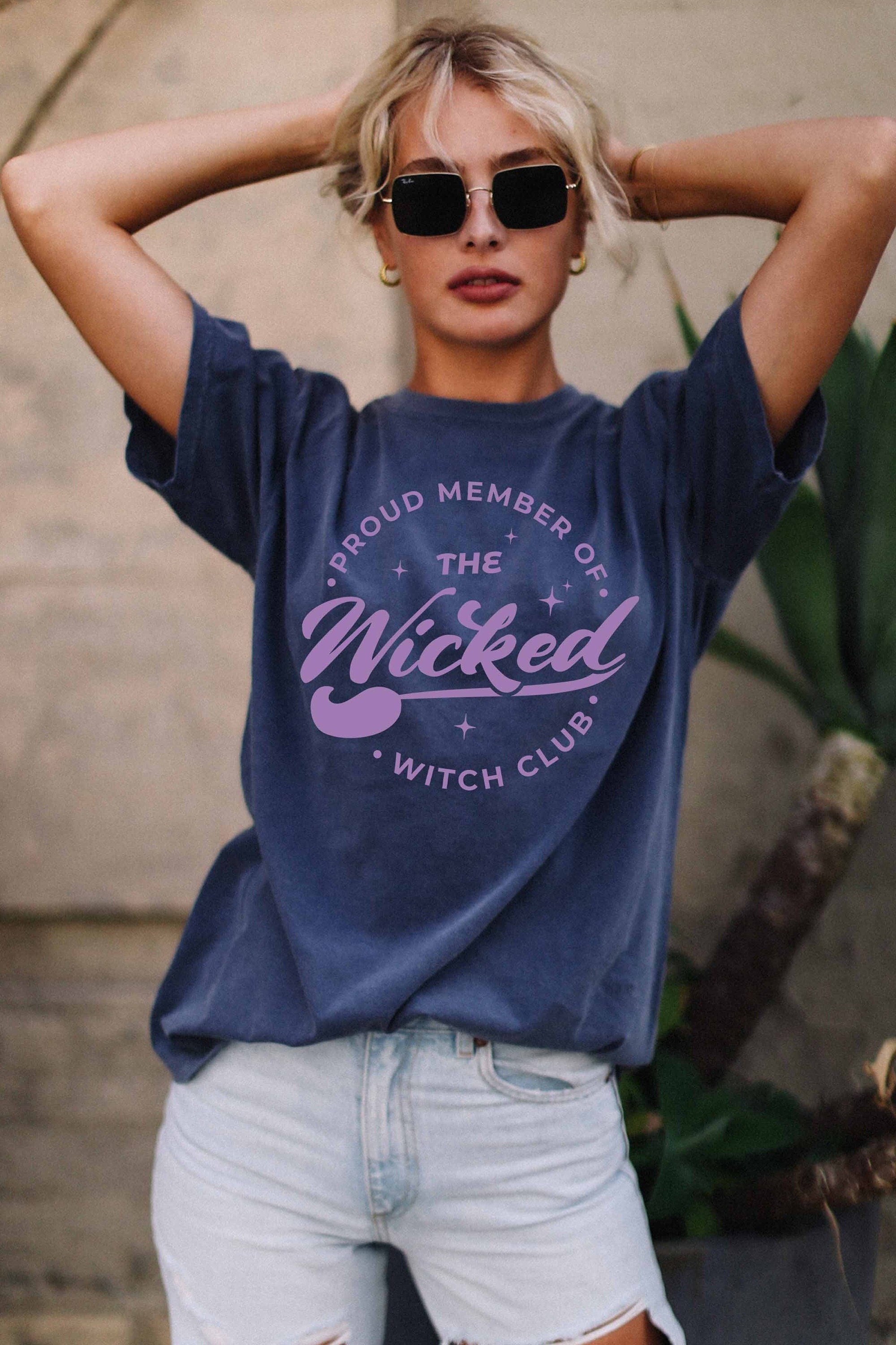 Proud Member Of the Wicked Club Shirt | Bad Witch vibes Halloween Shirt | Cute Women’s Halloween Shirt Fall halloween shirt Funny Halloween