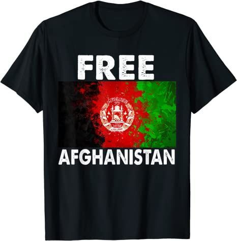 Afghanistan Flag Free Afghanistan T-Shirt