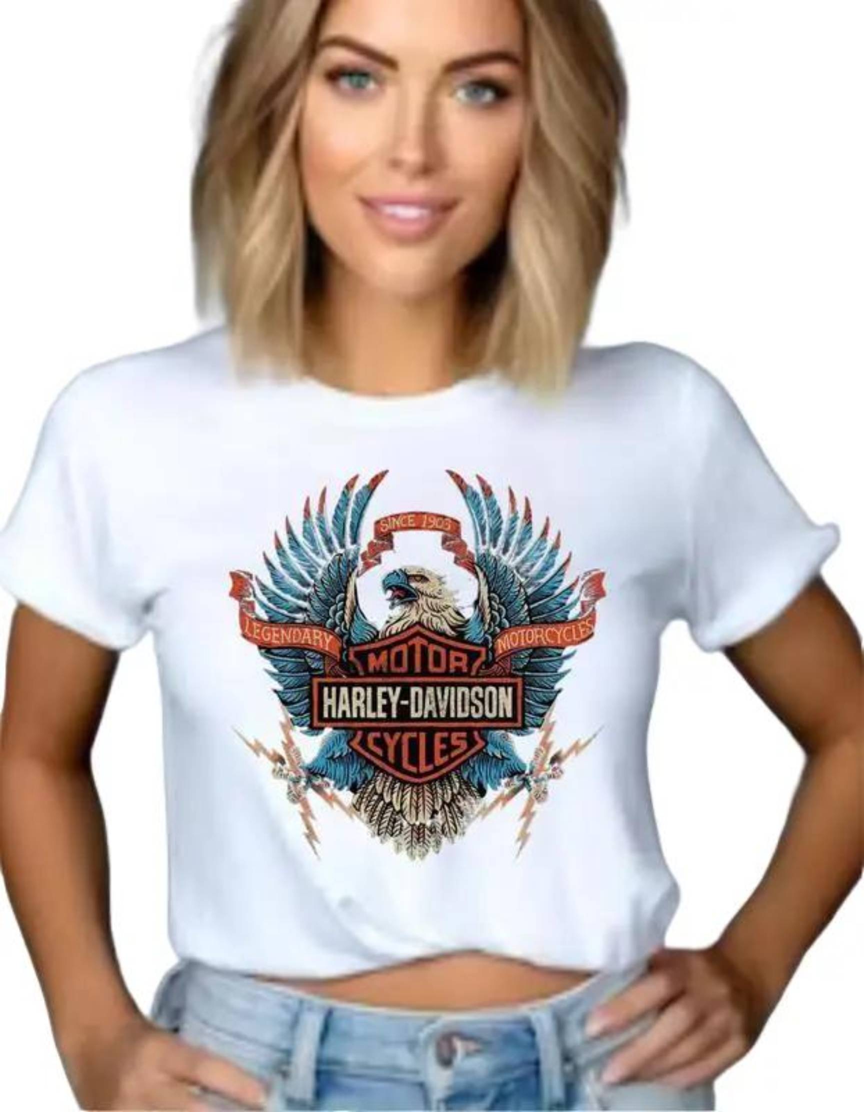 Harley Davidson Graphic T-Shirt-Size Inclusivity – Flexible Fashion Fits – Find Your Look – Color Choices For You – Work