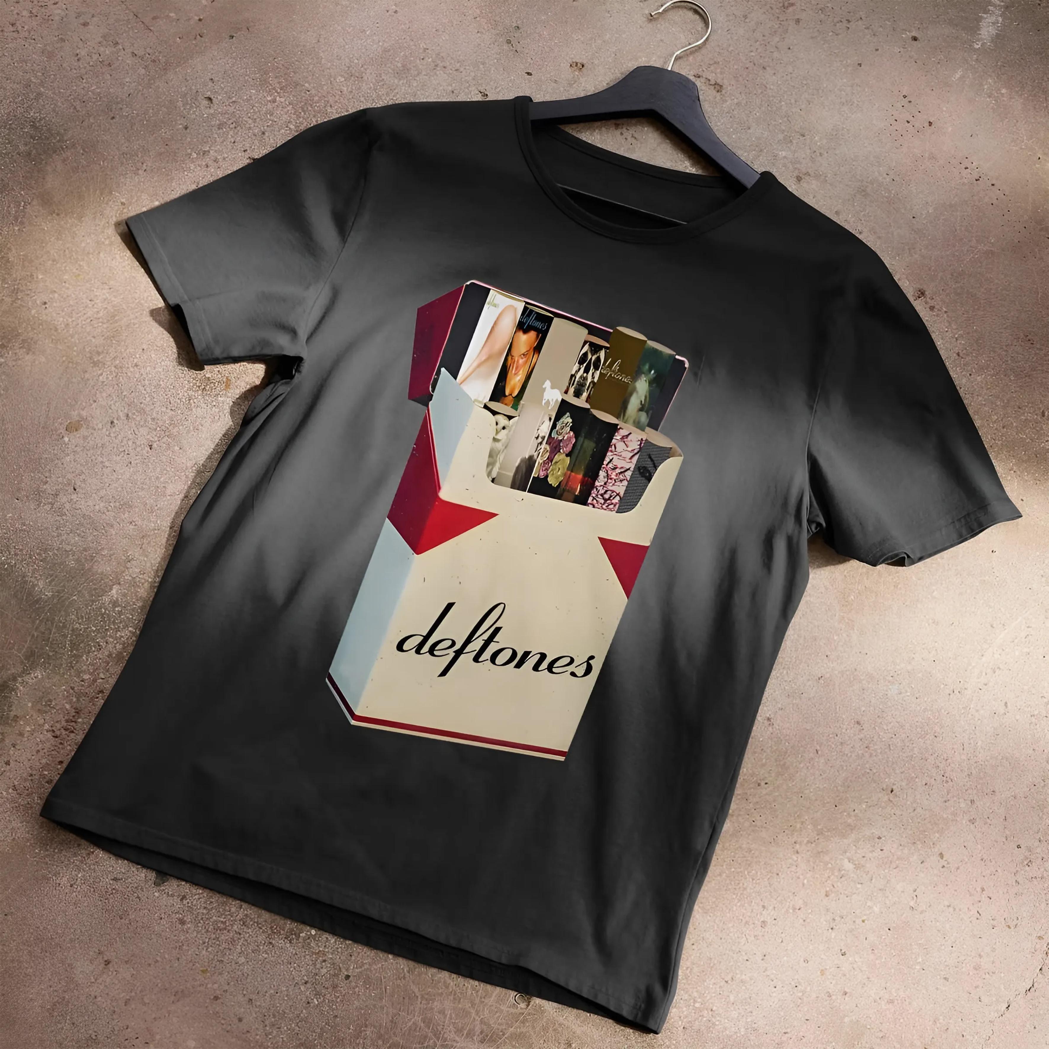 Deftones Cigarette Box Unisex Graphic Tee