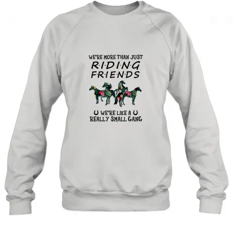 Were More Than Just Riding Friend Horse Funny Shirt Sweatshirt