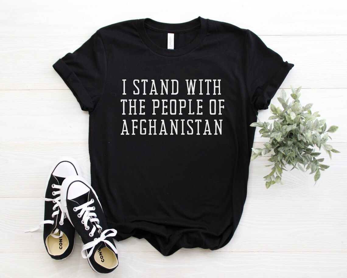 I Stand With The People Afghanistan, Pray For Afghanistan, Peace For Afghanistan, Fight For Afghanistan Tshirt