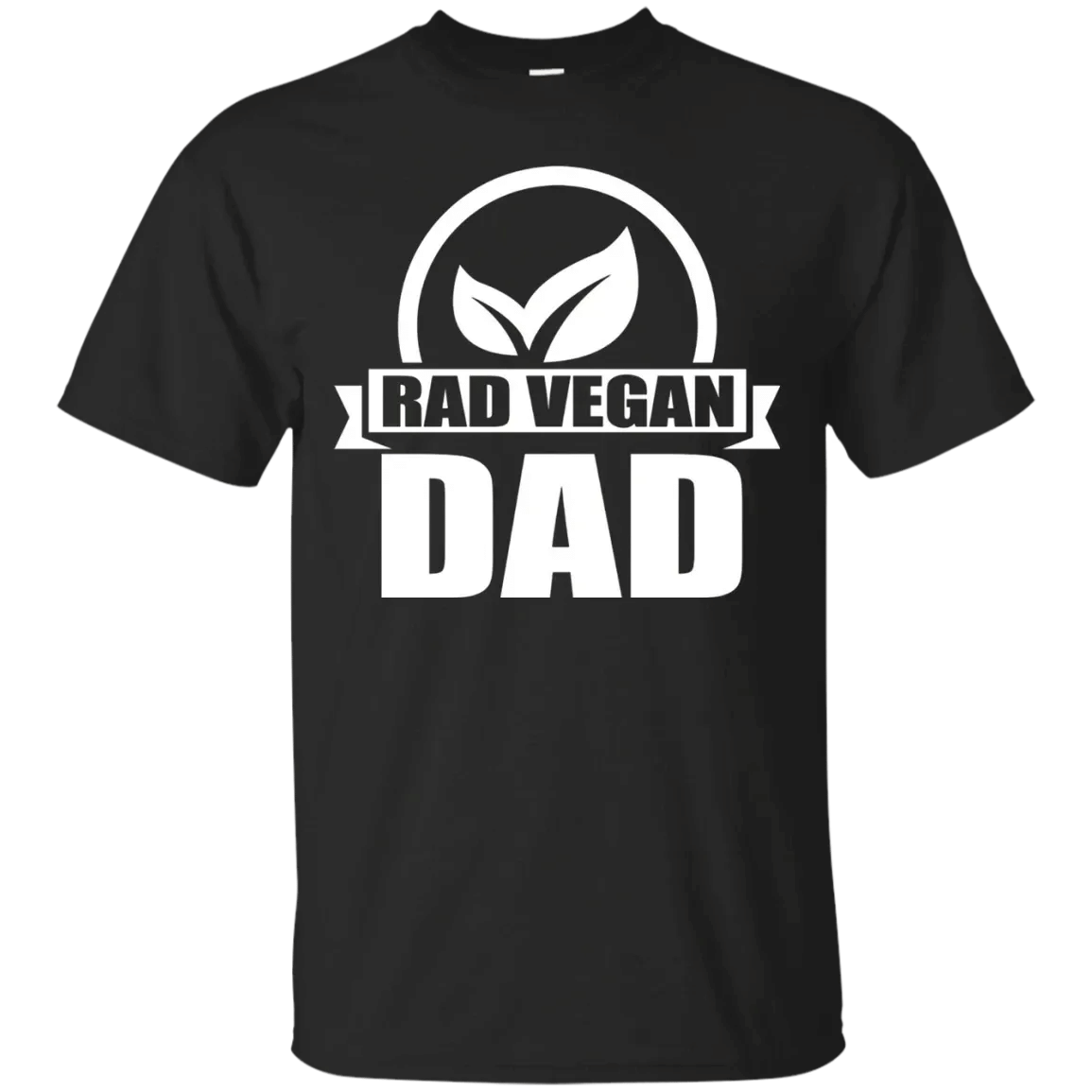 High Quality Rad Vegan Dad Vegetarian T Shirt Vegetarian T-Shirt