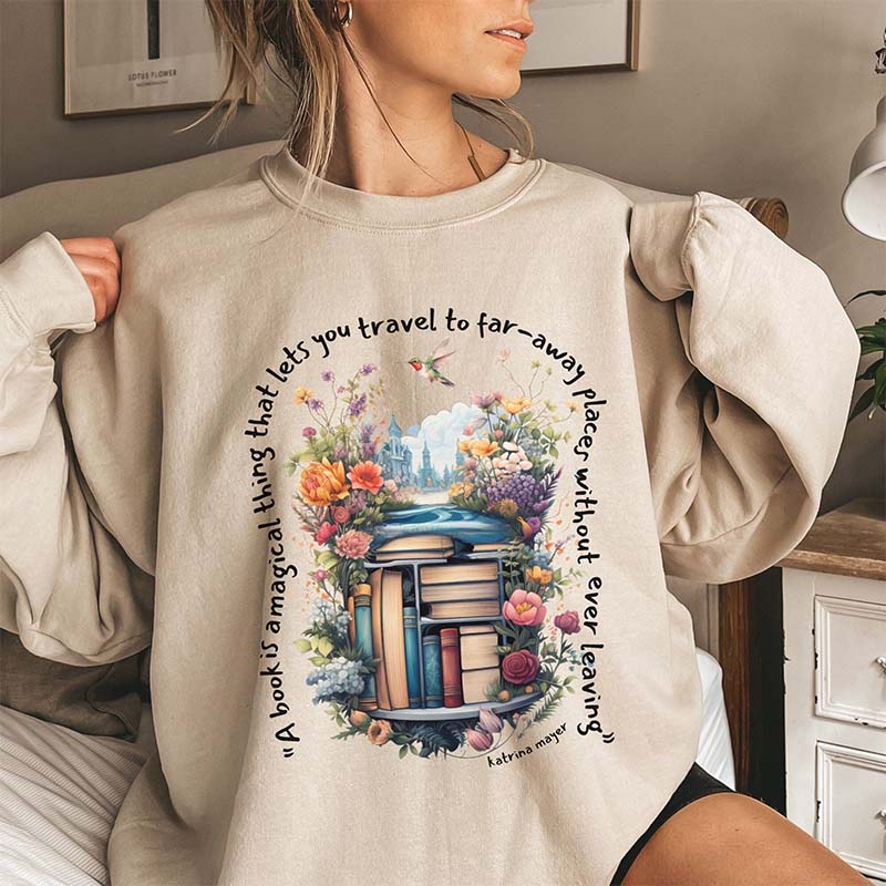 Reading Book Bookish Sweatshirt