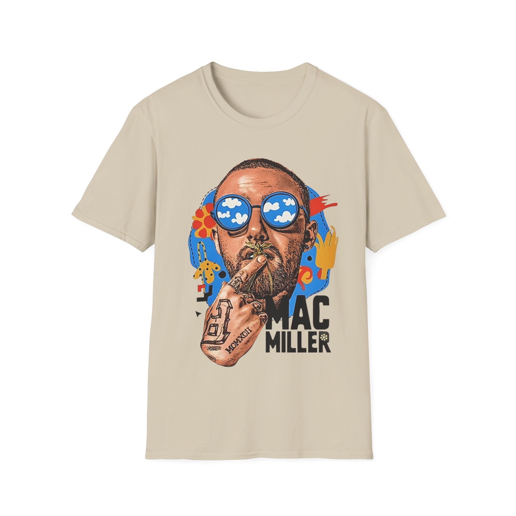 Hip-Hop Clothing Mac.Miller Vintage Gildan Shirt