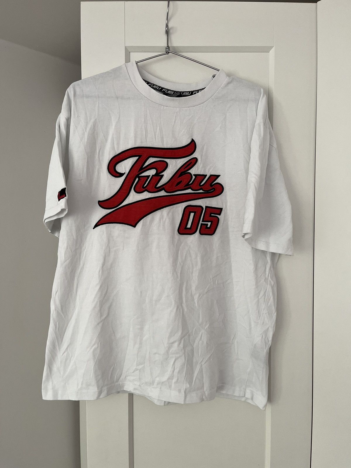 Fubu vintage t shirt embroidered logo hip hop 90s, Shirt Outfit, Gift For Men, For Women