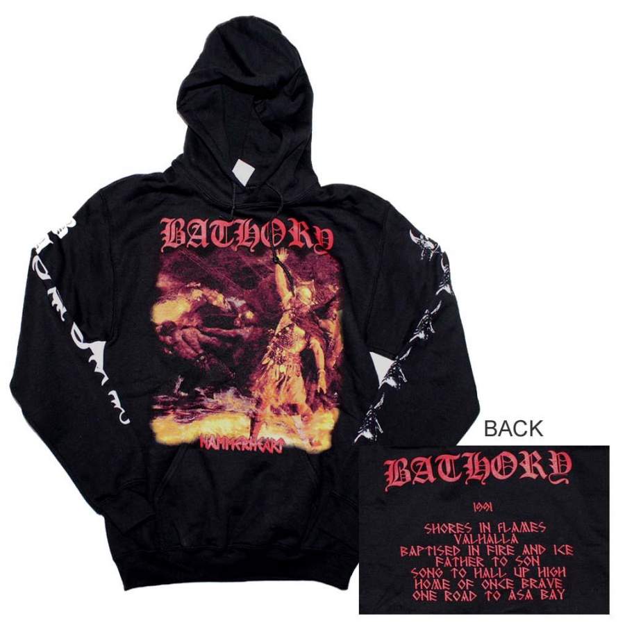 Bathory Hammerheart Hoodie Sweatshirt