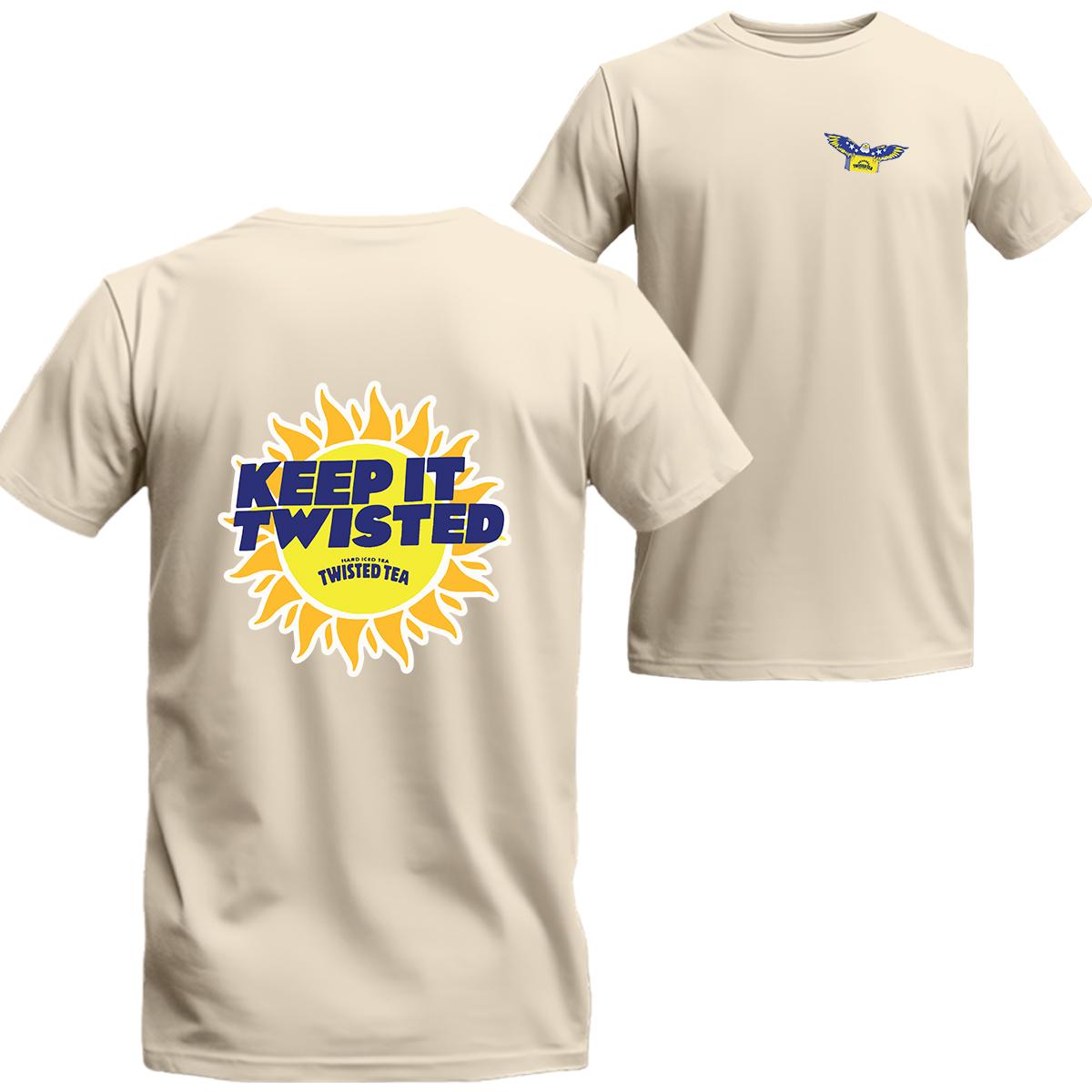 Retro Twisted Teas And Double Ds Front And Back, Unisex T-shirt For Men, For Women