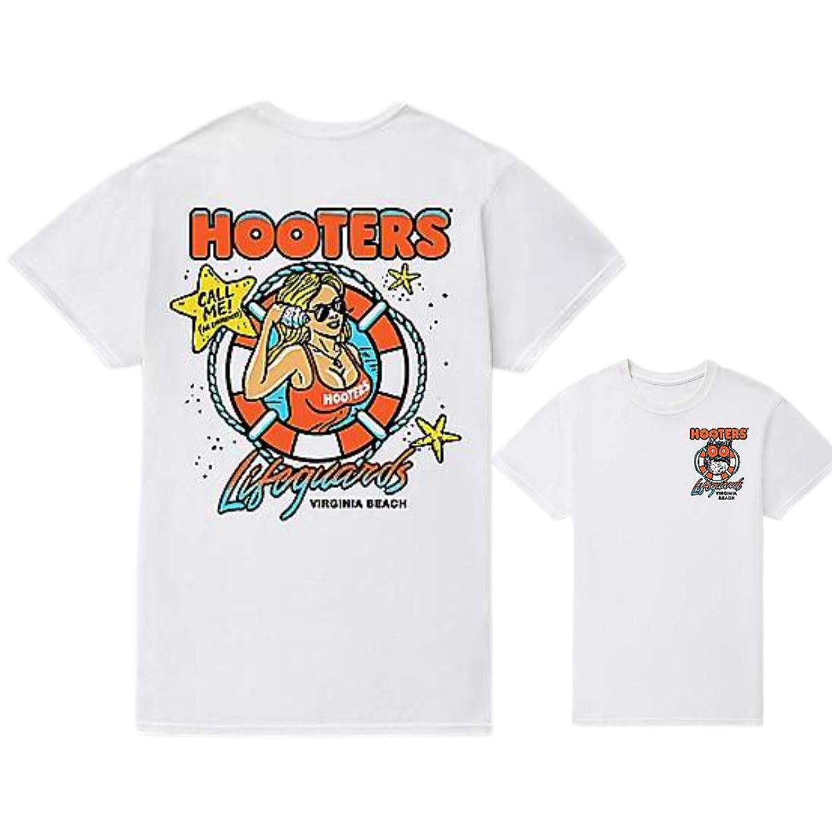 Hooters Life’s a Beach T Shirt, Sea Rescue Team Shirt, Fashion For Men and Women