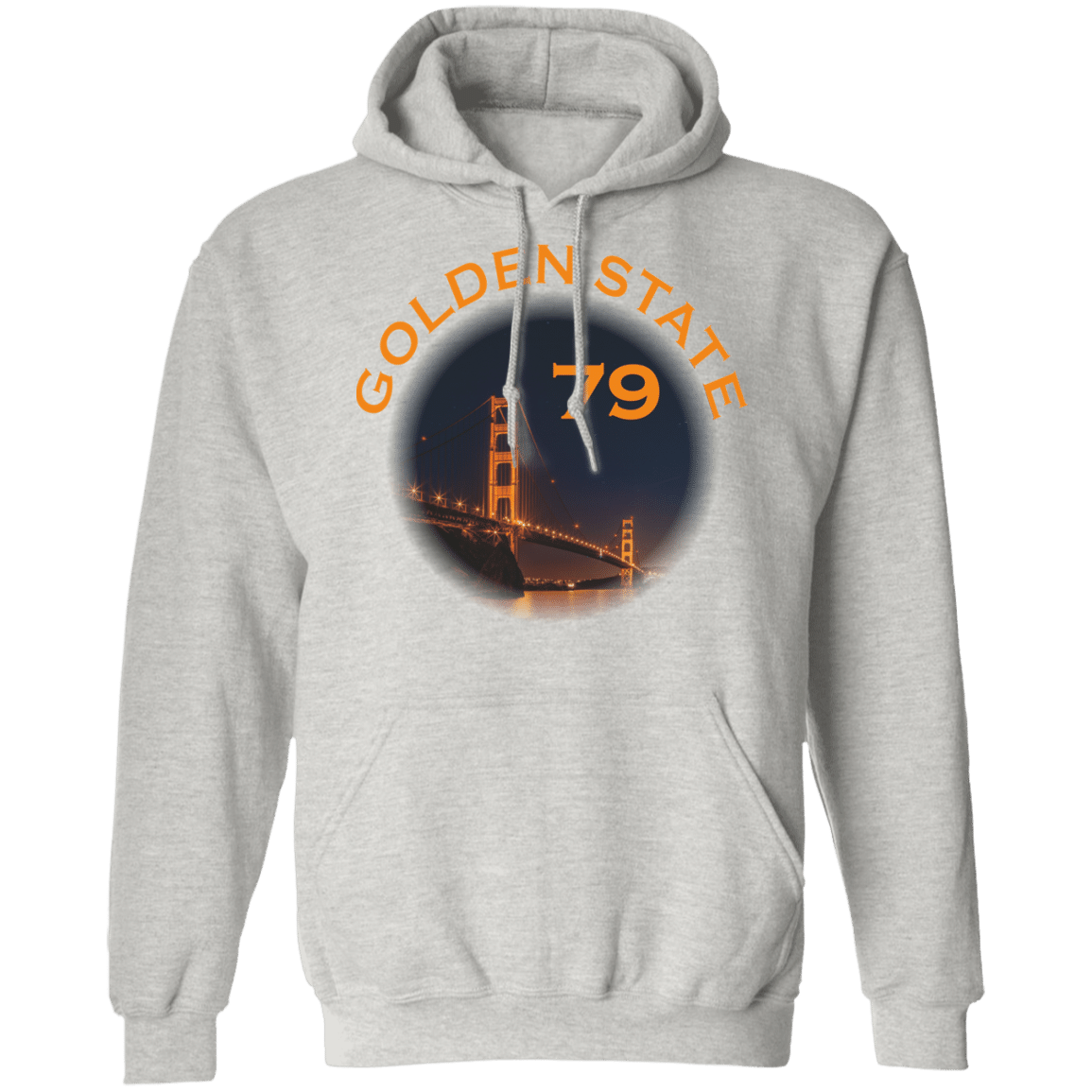 Bridge Of Golden Gate Warrior Pullover Hoodie