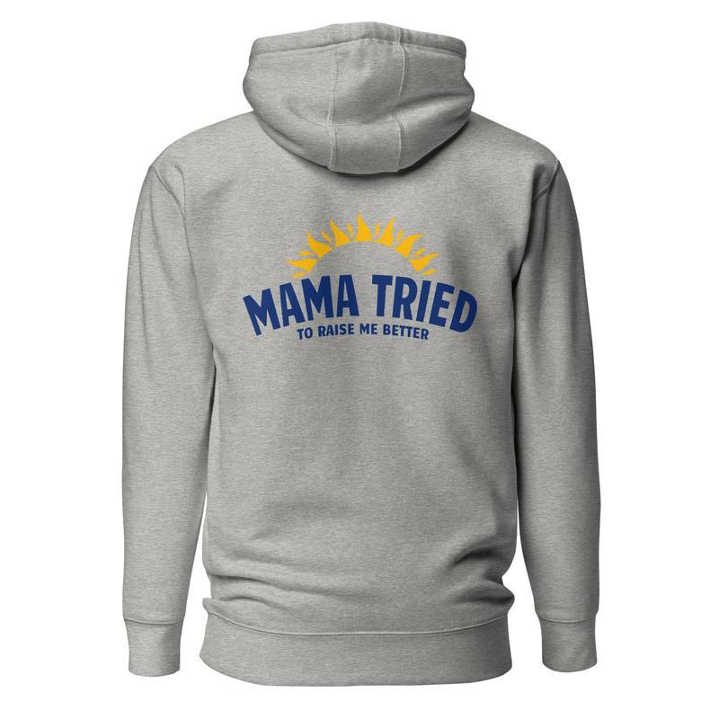 Mama Tried To Raise Me Better Twisted Tea Unisex Hoodie – Back Logo Sweatshirt, Hoodie, Tee . Cotton Man