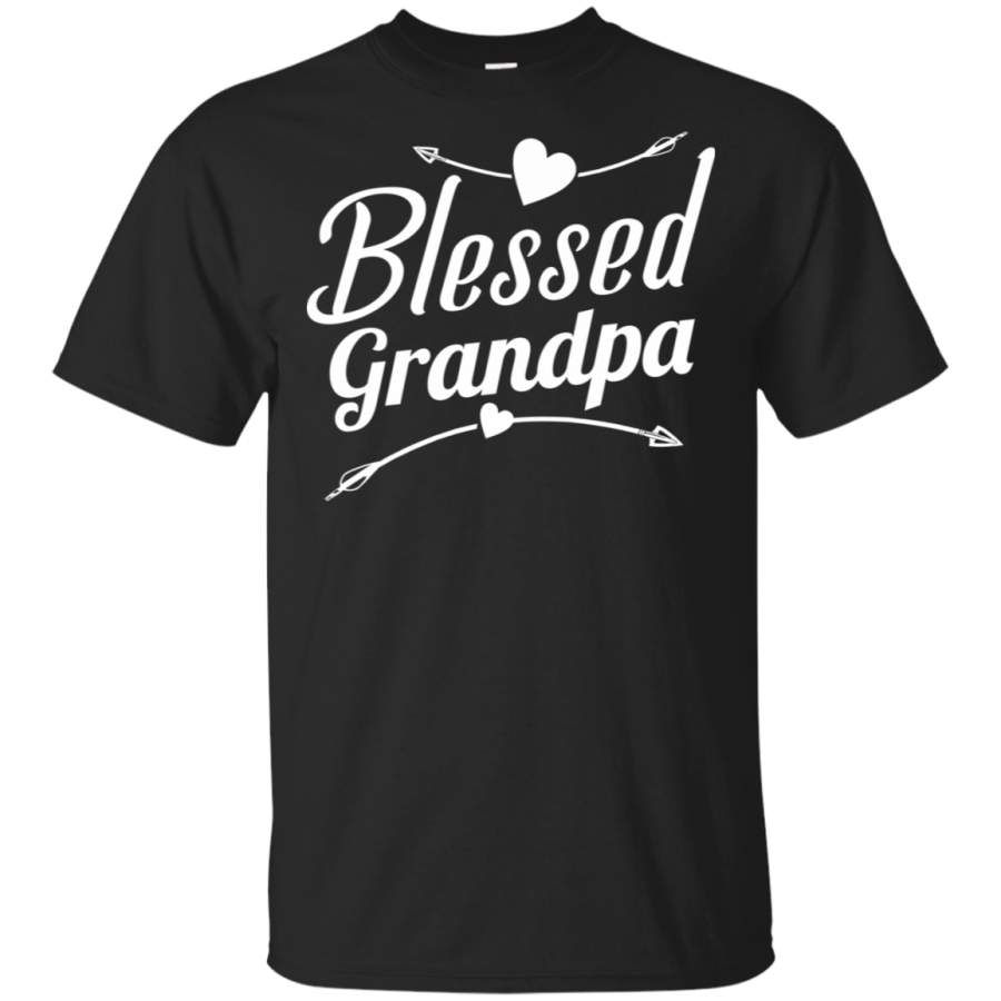 Blessed Grandpa Cute Unique Dad T-shirt Father’s Day Gift