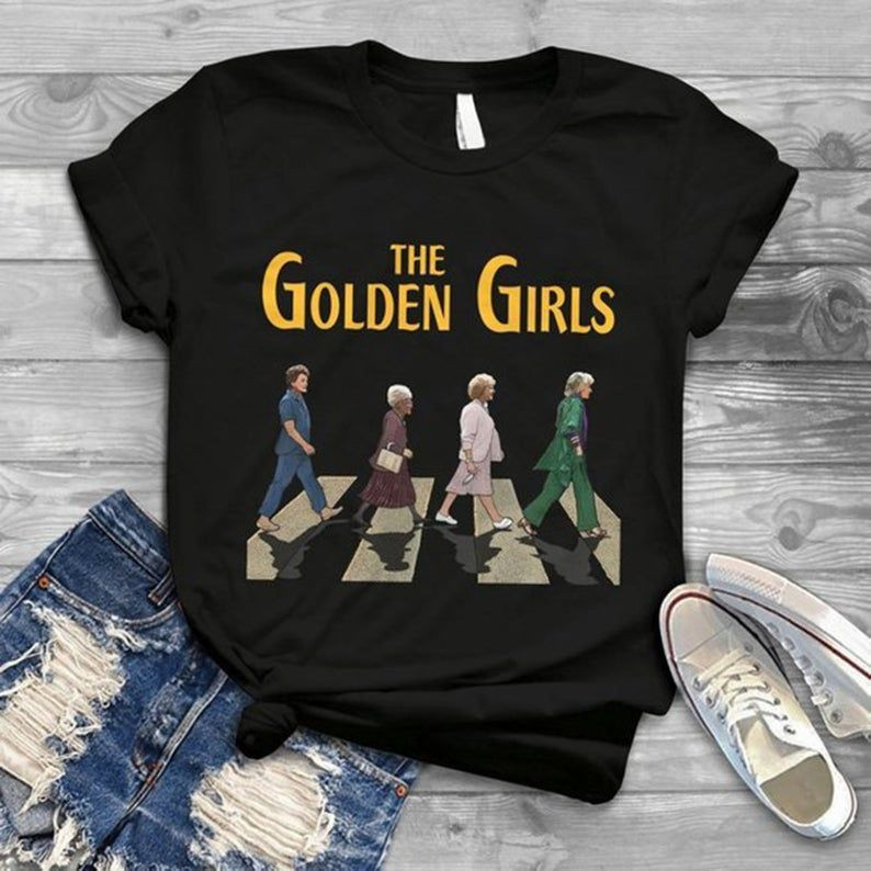 The Golden Girl Crossing Road Vintage T-Shirt, The Golden Girls Shirt