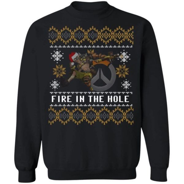 Junkrat Overwatch Christmas Sweatshirt