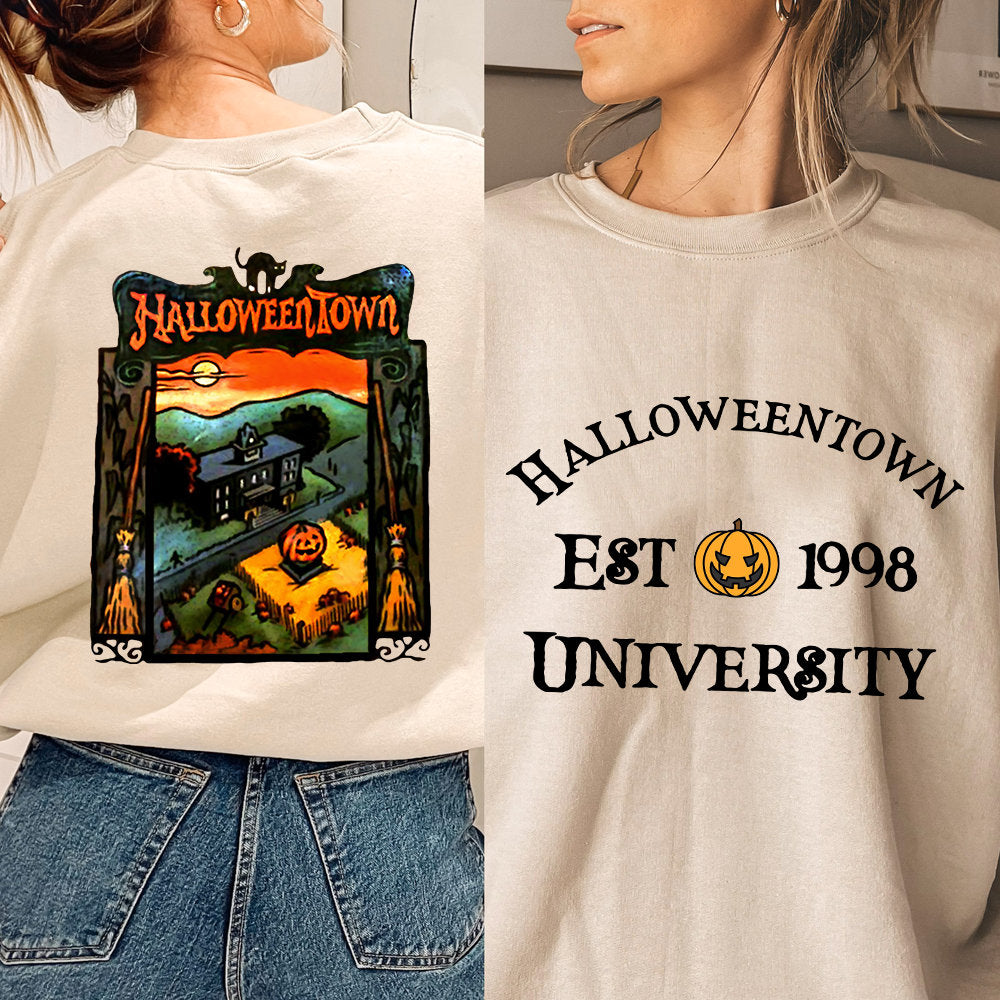 Halloween Academy Est 1998 Crewneck Sweatshirt