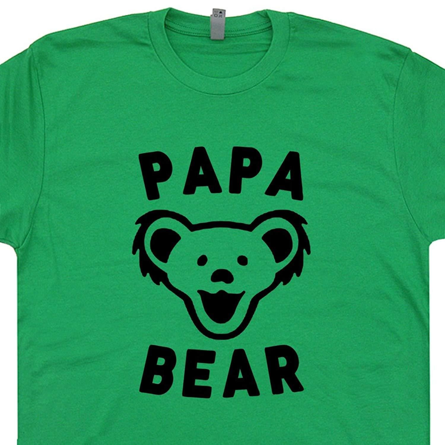 Get Here Papa Bear T Shirt Papa Bear Shirts Deadhead Tees Gift For Dad To Be Ja