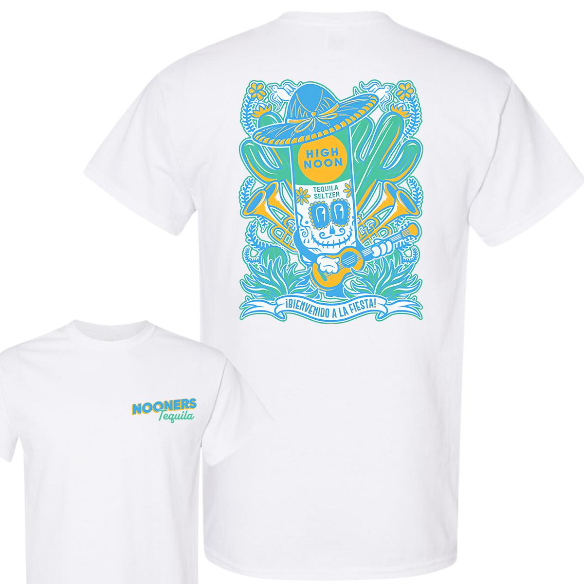 Nooners Tequila Fiesta Tee T-shirt, Full Color