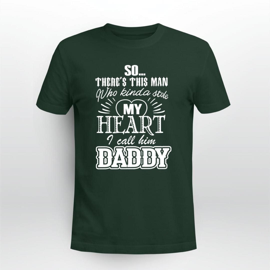 Dad Stole My Heart Shirt