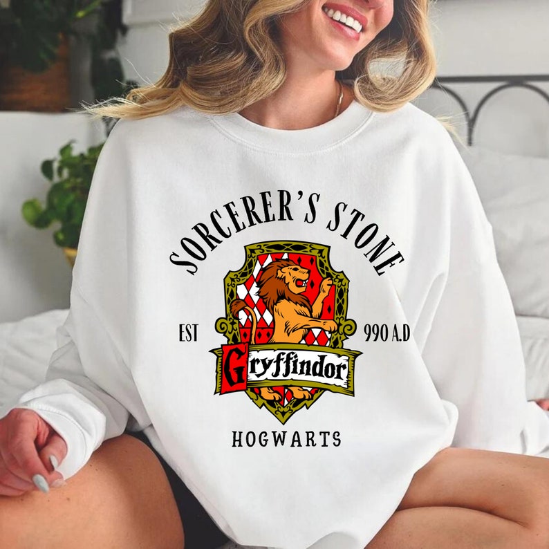 Hogwarts House Wizard School Casual Sweatshirt